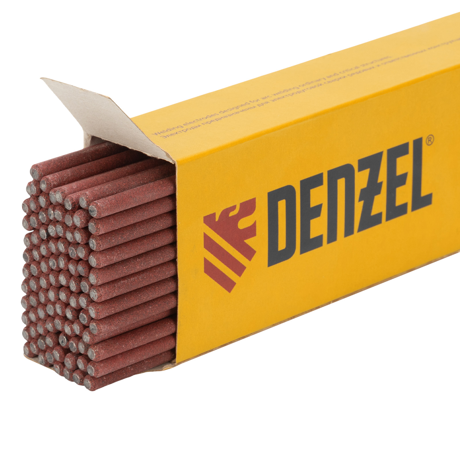 Электроды DER-46, диам. 3 мм, 2,5 кг., рутиловое покрытие Denzel (97504)