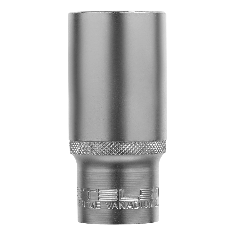 Головка торцевая удлиненная, 27 мм, шестигранная, CrV, под квадрат 1/2 Stels (13884)