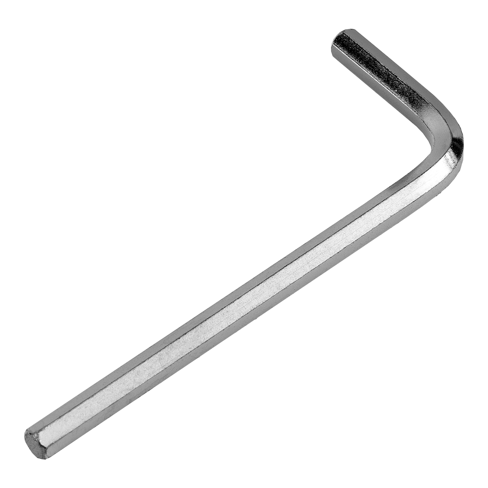 Ключ имбусовый HEX, 4 мм, 45x, закаленный, никель Сибртех (12328)