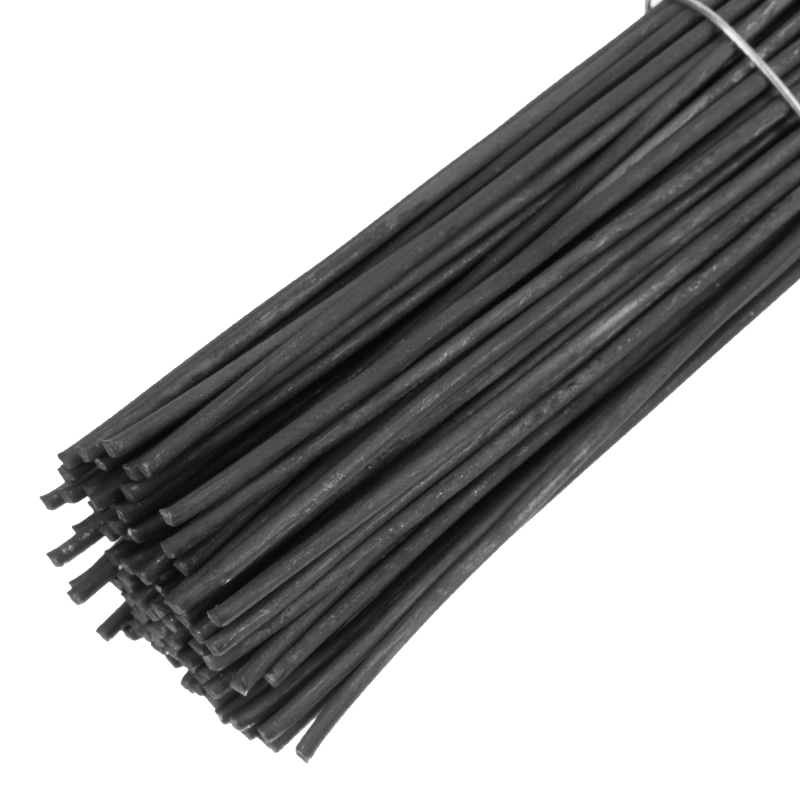 Проволока стальная в прутках 400 мм х 100 шт, вязальная, термообработанная 1.8 мм Сибртех (84918)