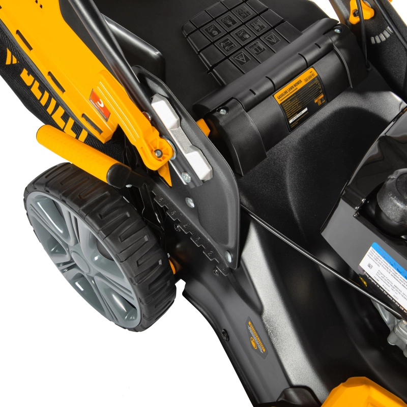 Газонокосилка бензиновая GLD-520SP-BS, 163 см3, Briggs Stratton, ширина 52 см, привод, 60 л Denzel (58807)