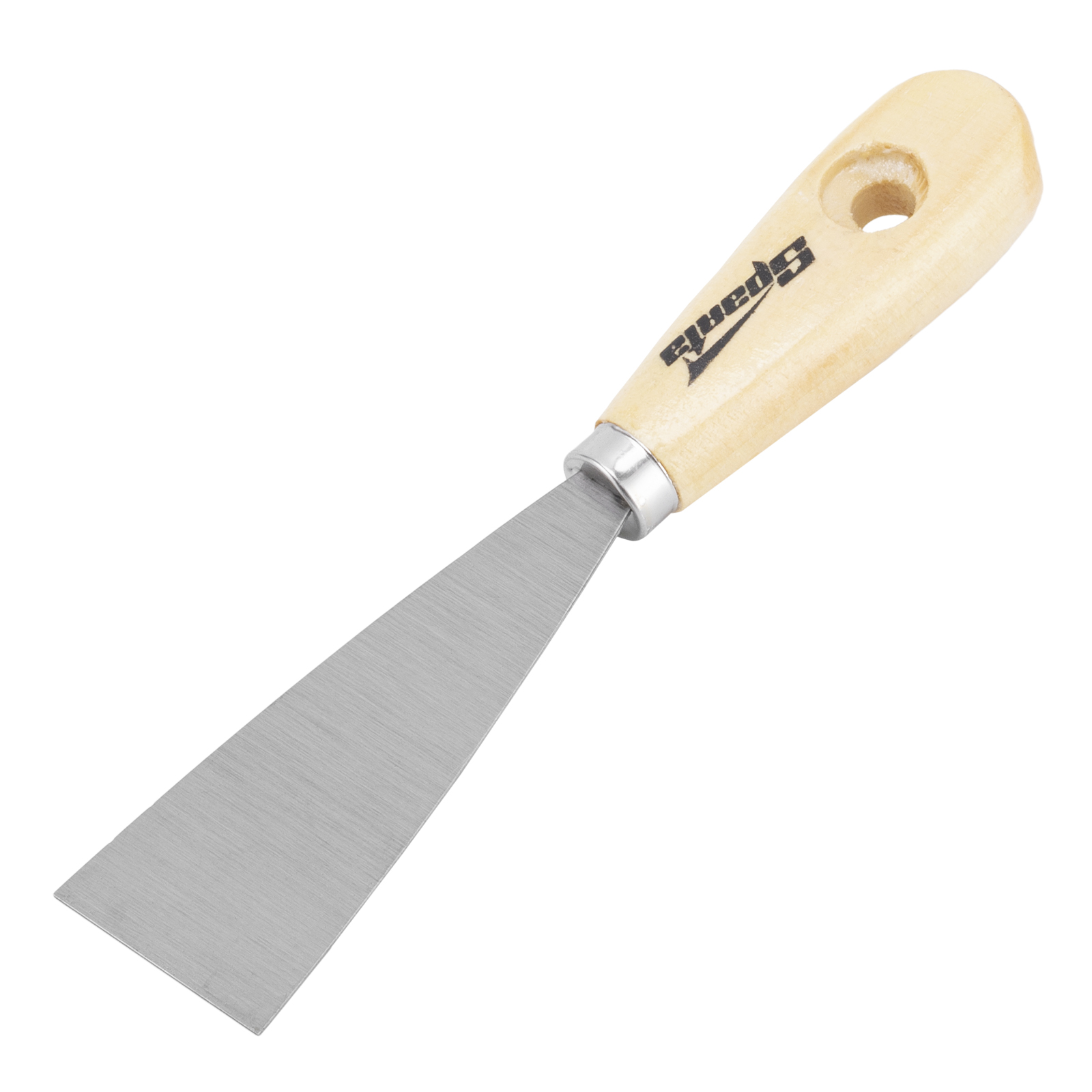 Шпательная лопатка из углеродистой стали, 40 мм, деревянная ручка Sparta (852065)