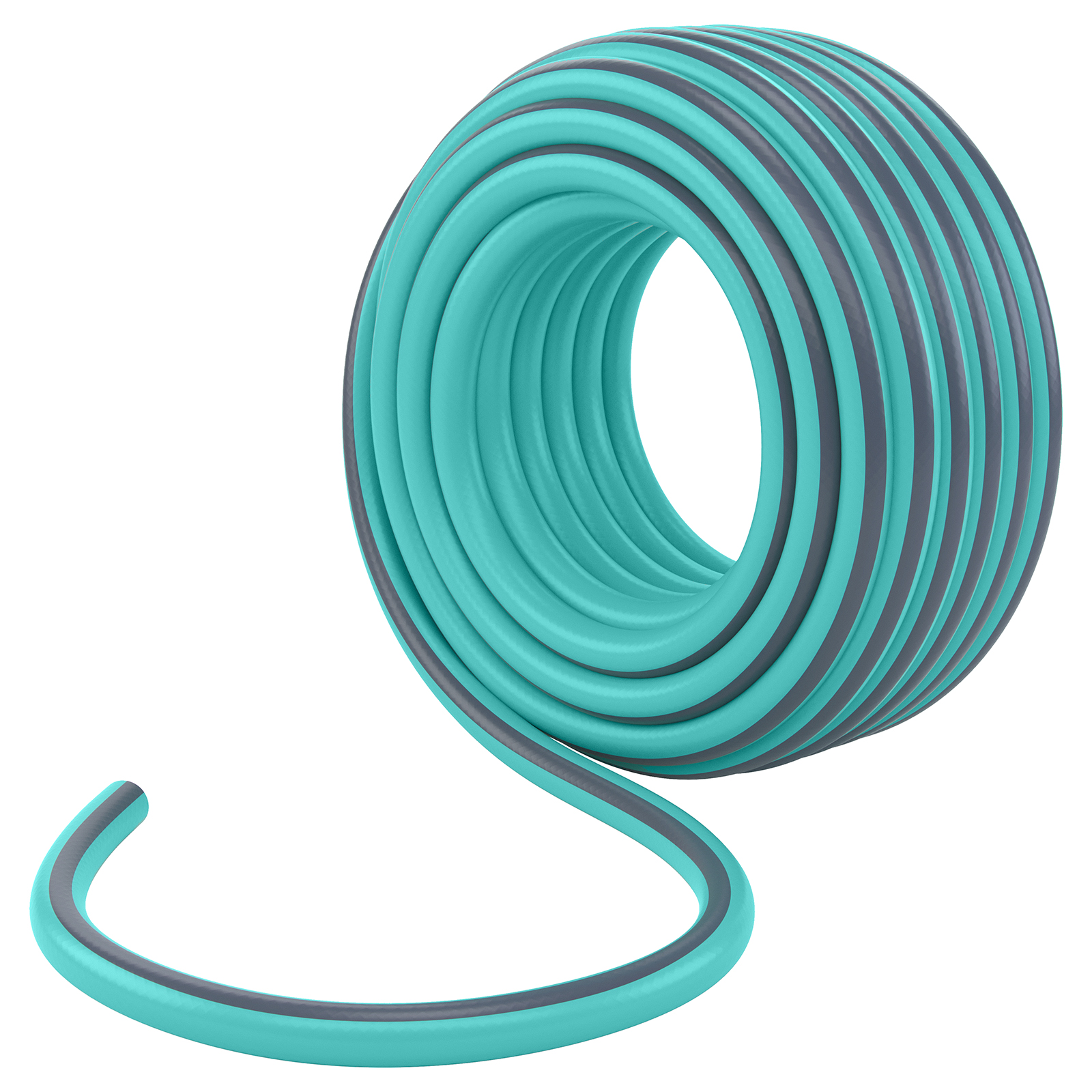 Шланг 4 слойный поливочный 1/2", 15 м Мята, LUXE Palisad (67660)