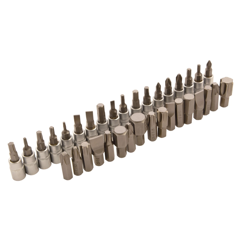 Набор инструментов 108 предметов, CrV, 1/2", 1/4" Сибртех (13511)
