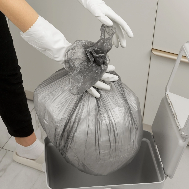 Пакеты для мусора 20 л x 30 шт. серые, Home Palisad (927015)