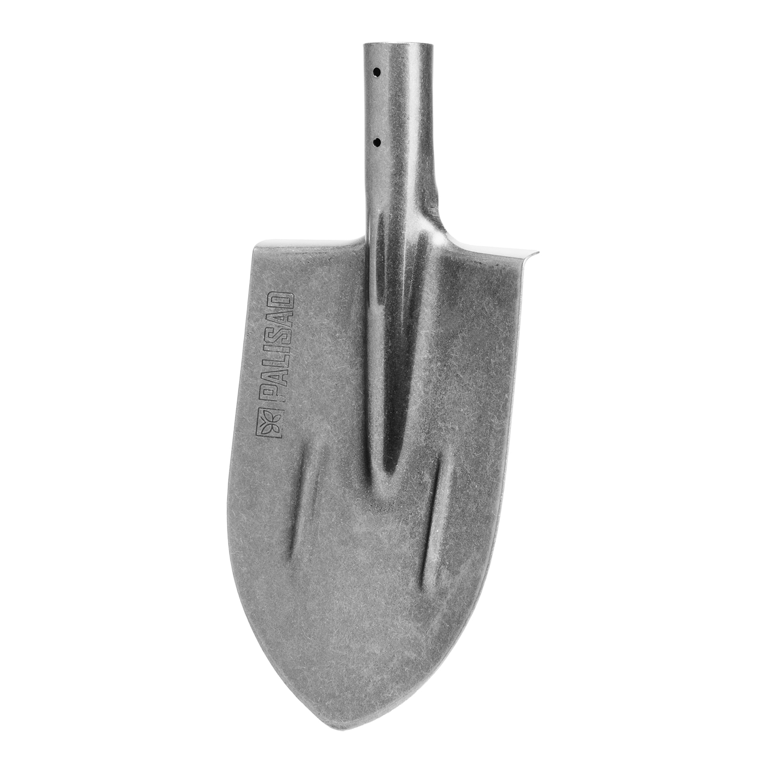 Лопата штыковая, 205х290, ребра жесткости, рессорная сталь, 0,9 кг, без черенка, LUXE// Palisad (61324)