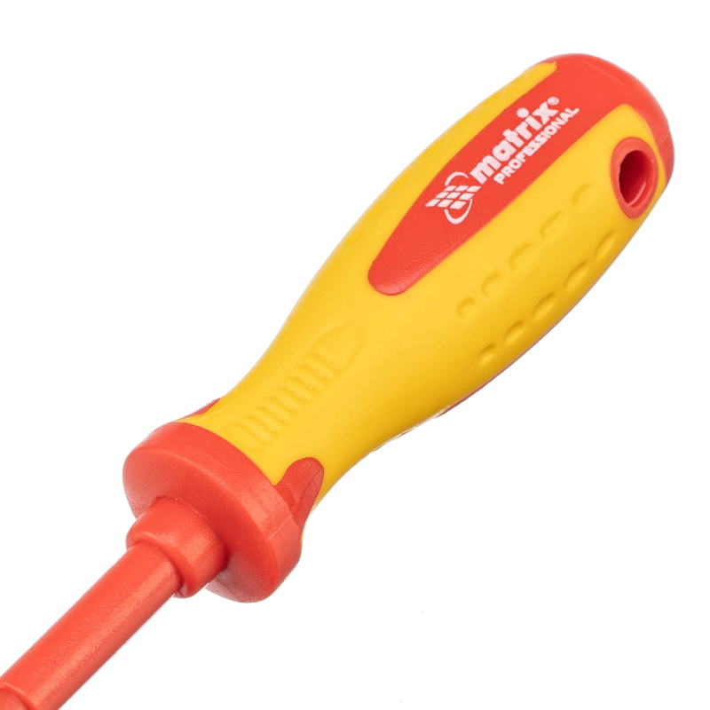 Отвертка Insulated, PH0 x 75 мм, CrMo, до 1000 В, двухкомпонентная рукоятка Matrix Professional (12924)
