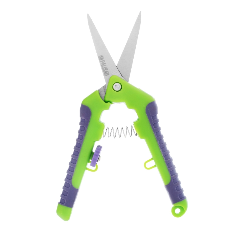 Секатор цветочный, 160 мм, для бонсай и топиария, двухкомпонентные рукоятки, Palisad (60499)