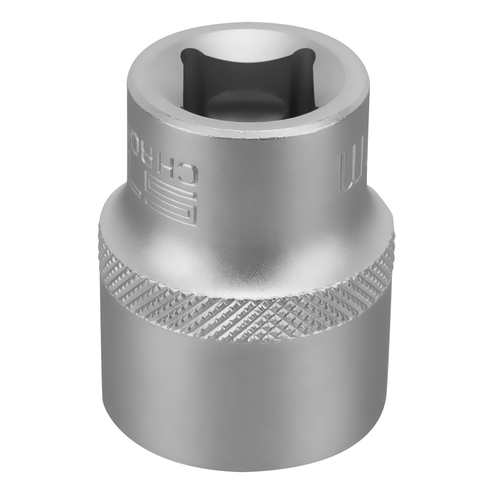 Головка торцевая, 22 мм, шестигранная, CrV, под квадрат 1/2 Stels (13833)