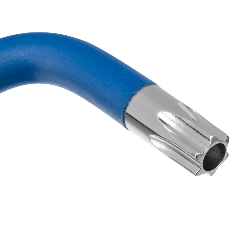 Набор ключей имбусовых Torx -TT, 9 шт: T10-T50, магнит, S2, экстра-длинные, хром/краска 9 шт Gross (16402)