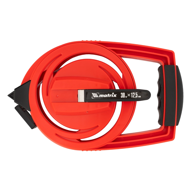 Рулетка геодезическая, 30 м х 12,5 мм, металлическая лента, закрытый корпус Matrix (31224)