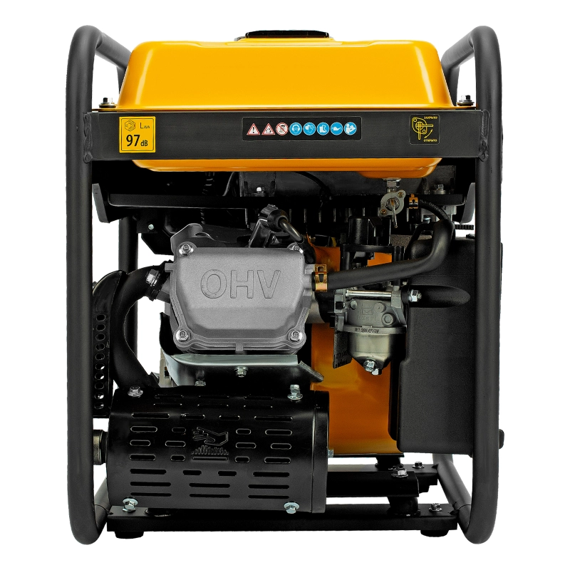 Генератор инверторный GK-5500iF, 5,5 кВт, 230 В, ручной старт DENZEL (94709)