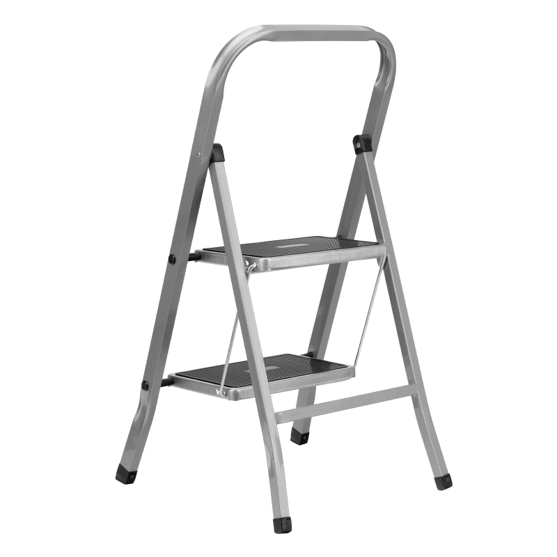 Стремянка 2 ступени, с полимерными ковриками, Сибртех (97867)