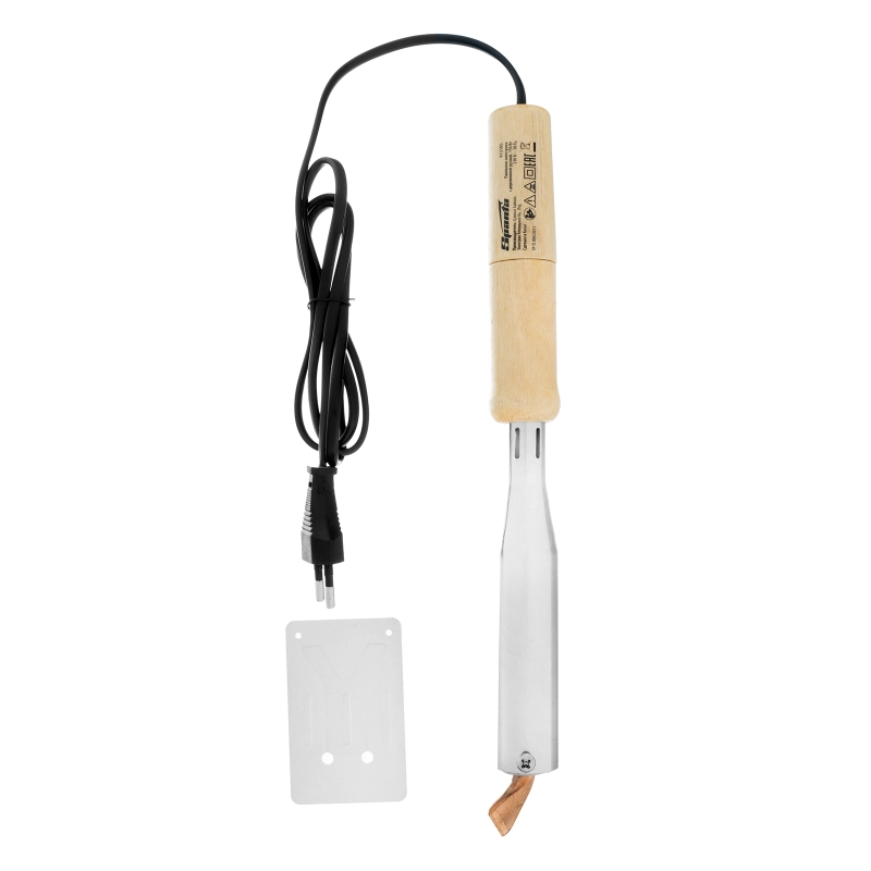 Паяльник электрика с ручкой из дерева, 150 Вт, 220 В Sparta (913105)