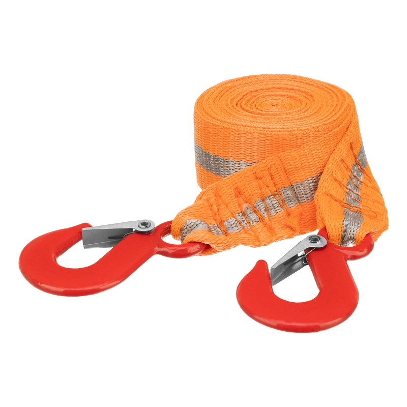 Трос буксировочный 2.5 т, 5 м, 2 крюка, сумка на молнии Stels (54377)