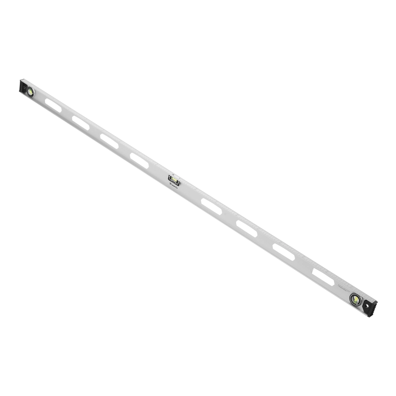 Уровень алюминиевый "Рельс", 1800 мм, 3 глазка (1 поворотный) Matrix (34038)