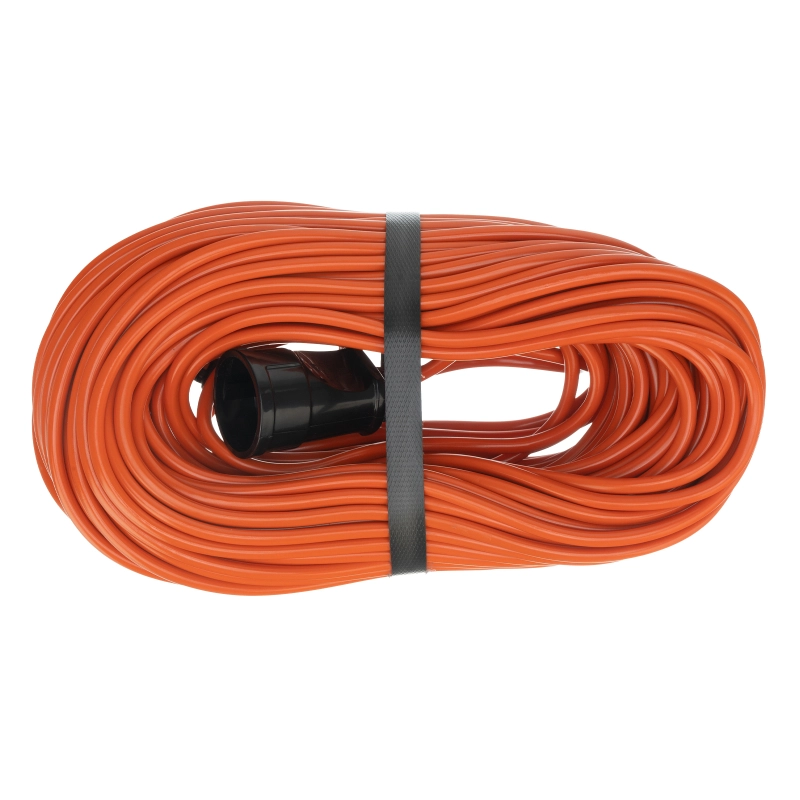 Удлинитель-шнур силовой 50 м, 10A, тип УХ10, 1 розетка, Сибртех (96054)