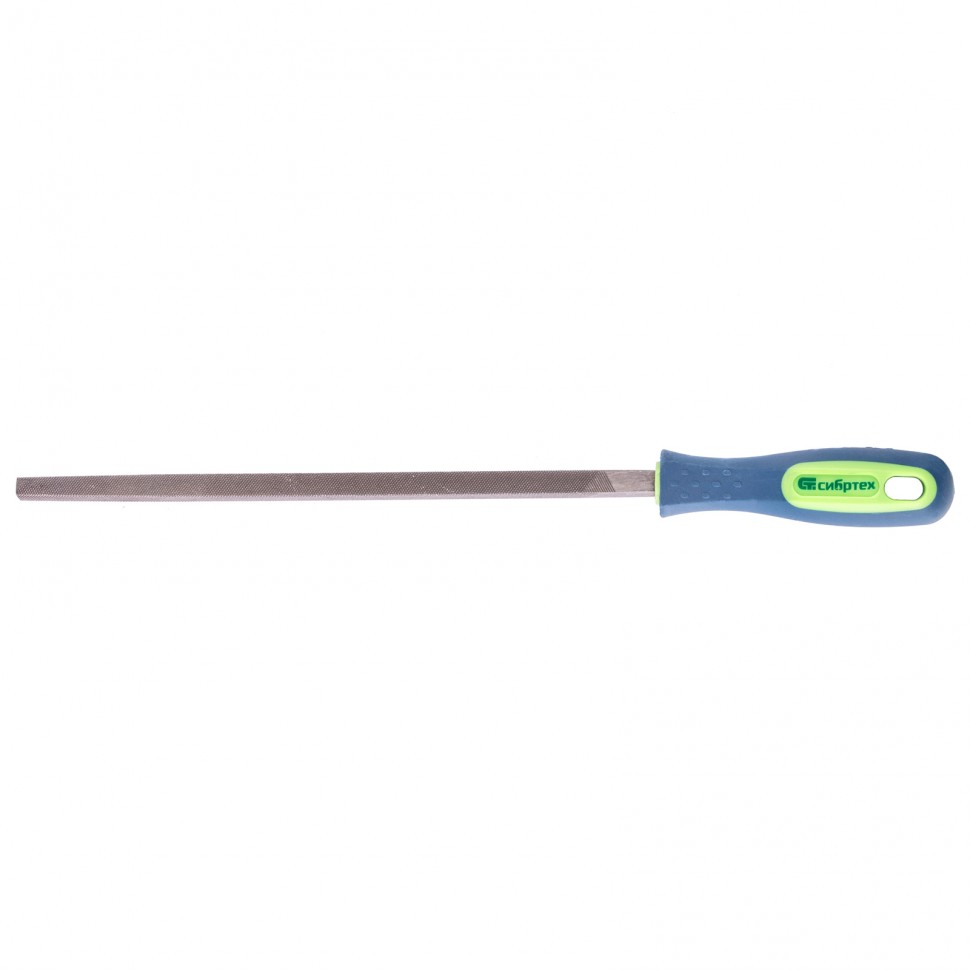Напильник, 250 мм, квадратный, двухкомпонентная рукоятка, №2 Сибртех (15930)