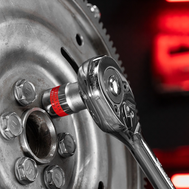 Набор торцевых головок, 1/2", 12 гранные, CrV, 10-24мм, 10 штук Matrix (13596)