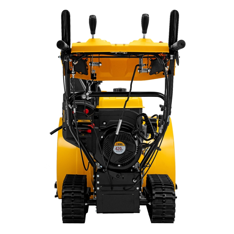 Бензиновая снегоуборочная машина SBL 711DT PRO, 420cc, гусеницы, эл.старт, блок. дифф. Denzel (97656)