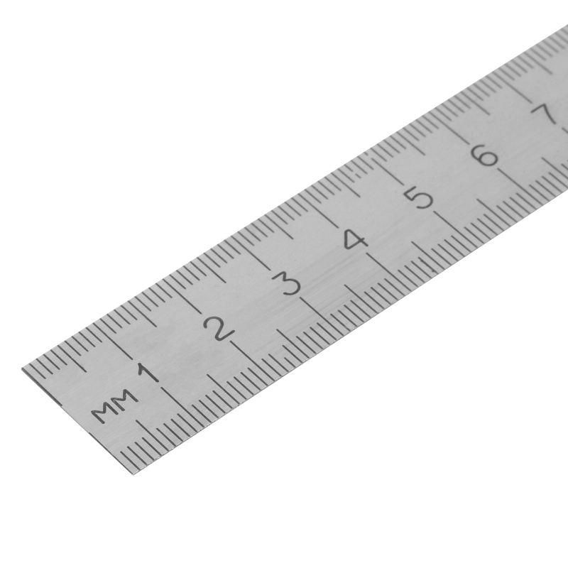 Линейка измерительная, 150 мм, металлическая (30560)