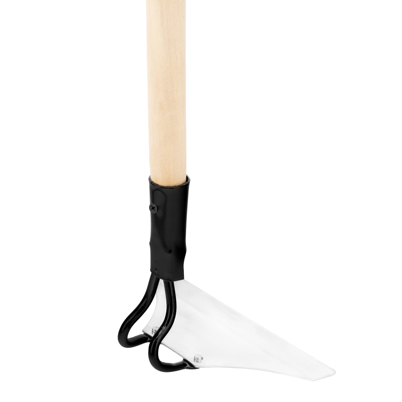 Мотыга, нержавеющая сталь, 220х85х1300 мм, деревянный черенок Сибртех (62374)