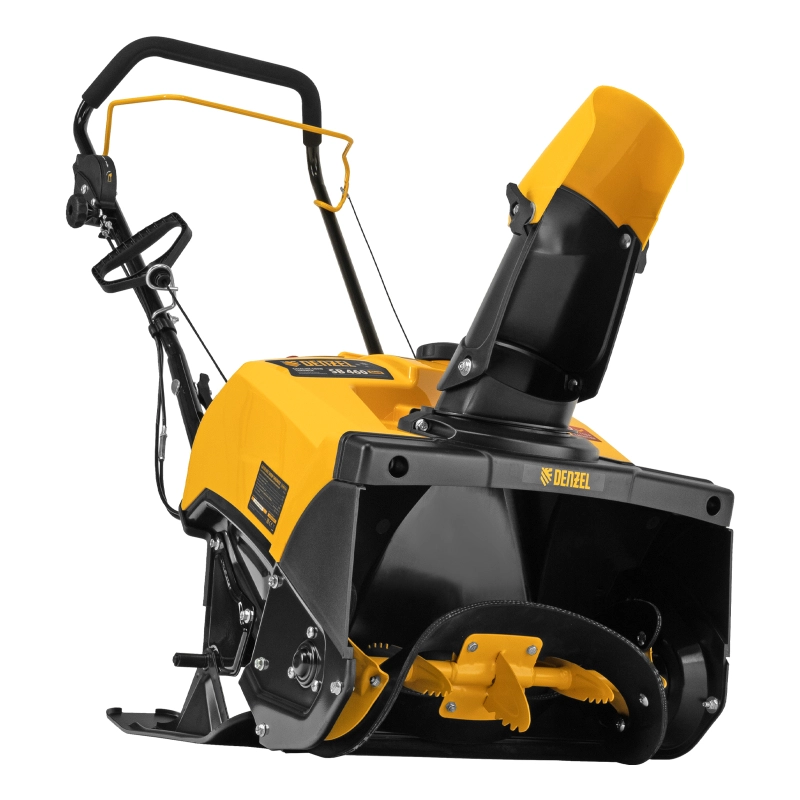 Бензиновая снегоуборочная машина SB 460 Sled, 99cc, лыжи ручной старт// Denzel (97648)