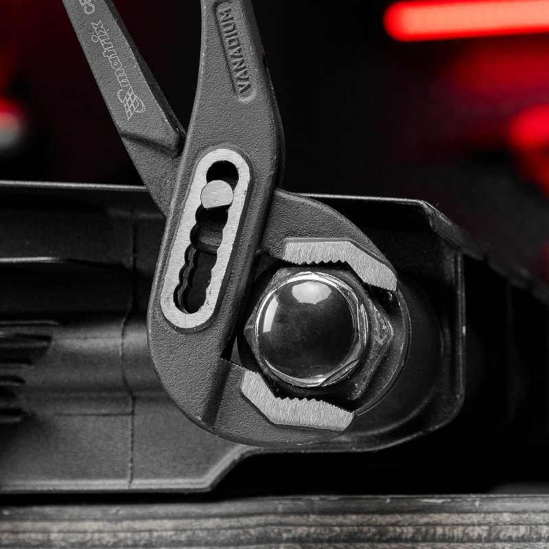 Клещи переставные 300 мм, хром-ванадий, обливные рукоятки Matrix (17922)