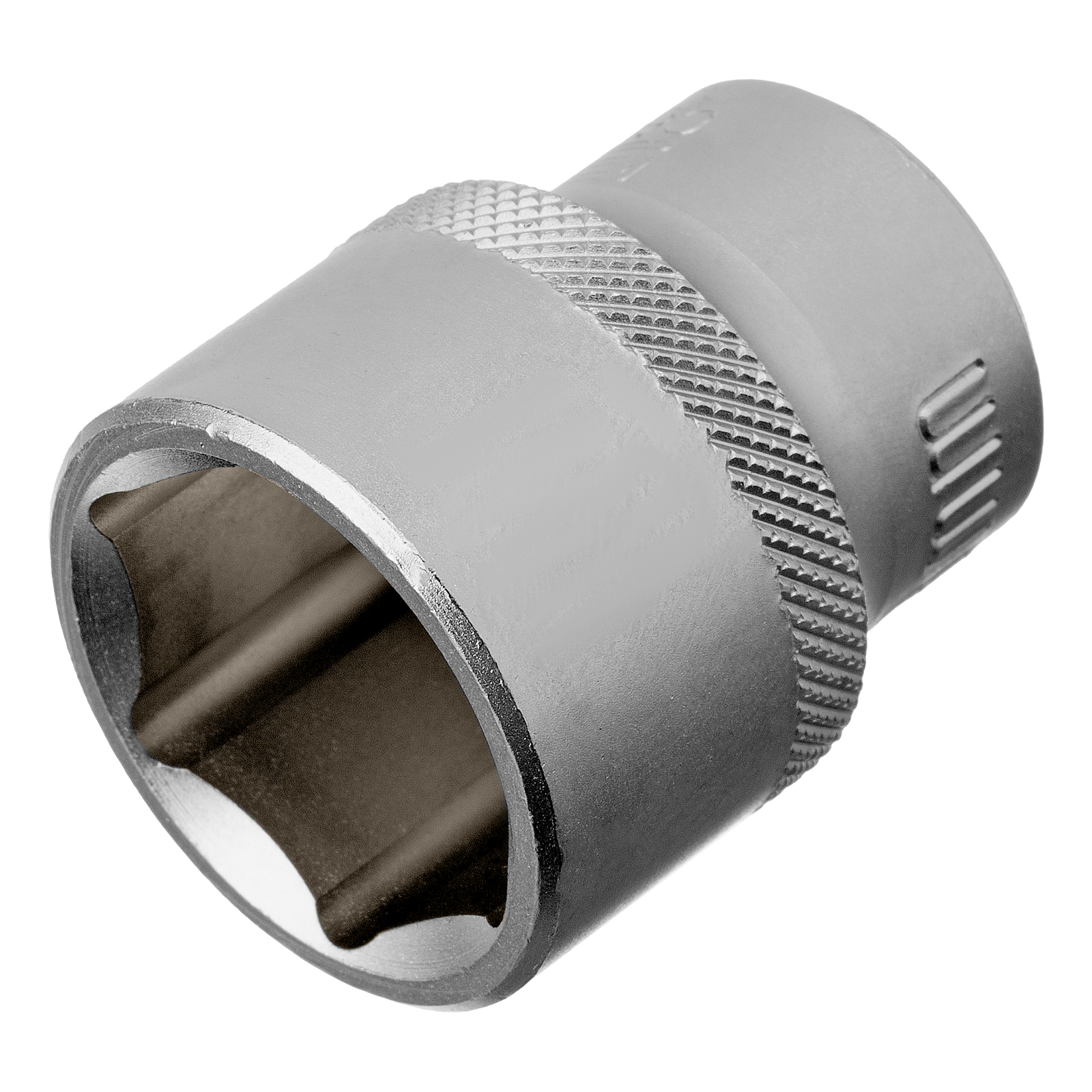 Головка торцевая, 23 мм, шестигранная, CrV, под квадрат 1/2 Stels (13834)