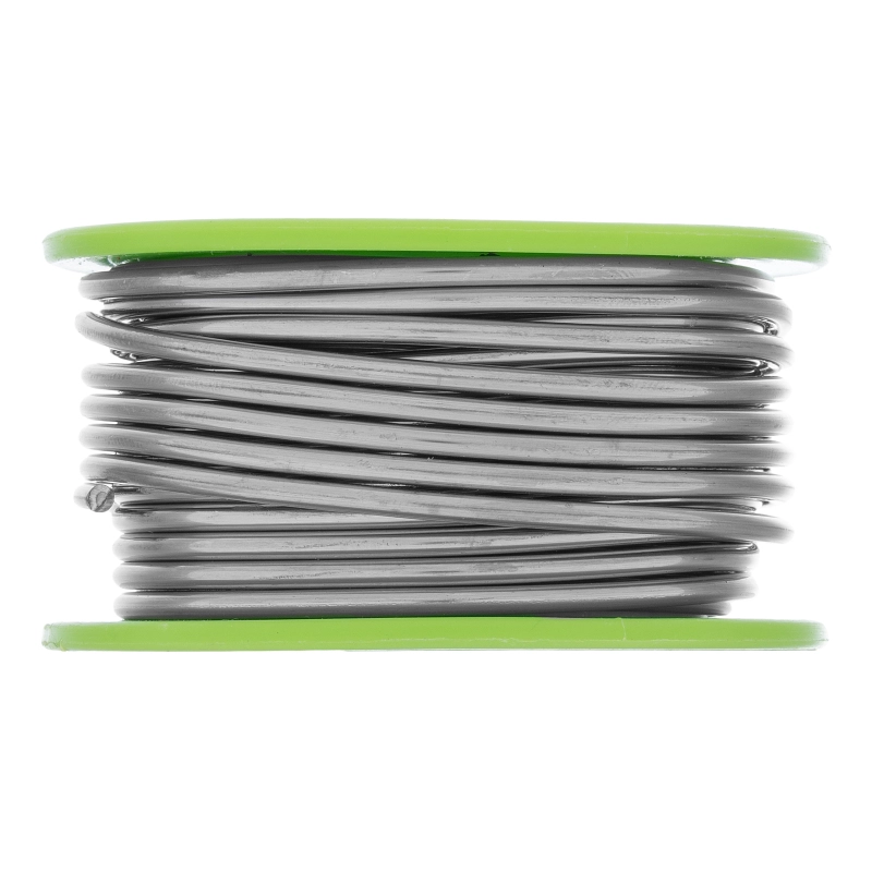 Припой с канифолью, D 2 мм, 100 г, POS61, на пластмассовой катушке Сибртех (913387)