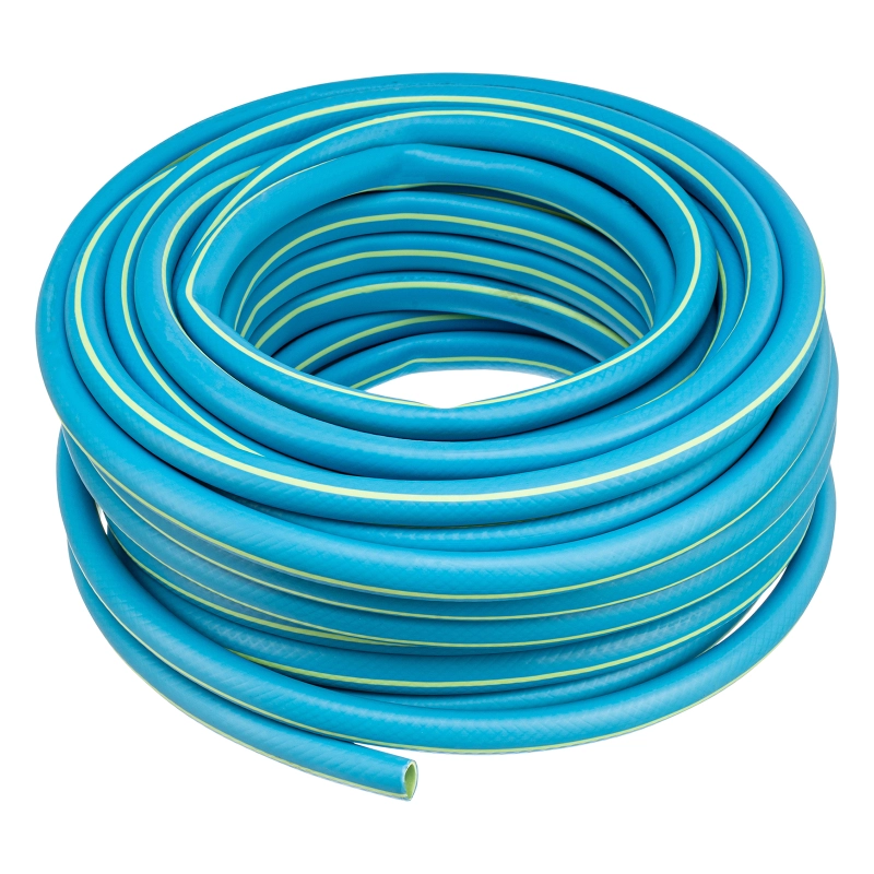 Шланг поливочный армированный 3 слойный ТЭП 3/4'', 35 м, лазурный Palisad (67109)