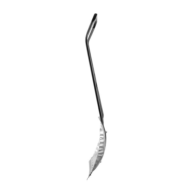 Движок для уборки снега оцинкованный, 750х420х1120 мм, усиленный, стальная рукоятка, Сибртех (61497)