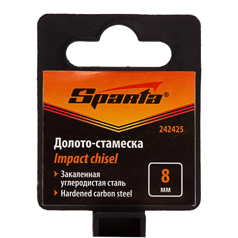Долото-стамеска 8 мм, деревянная рукоятка Sparta (242425)