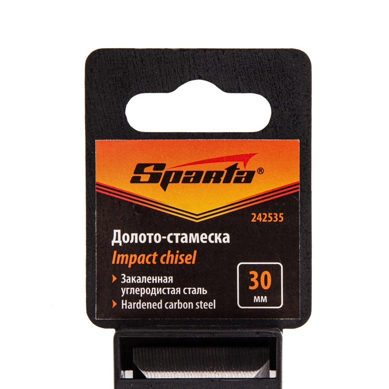 Долото-стамеска 30 мм, деревянная рукоятка Sparta (242535)