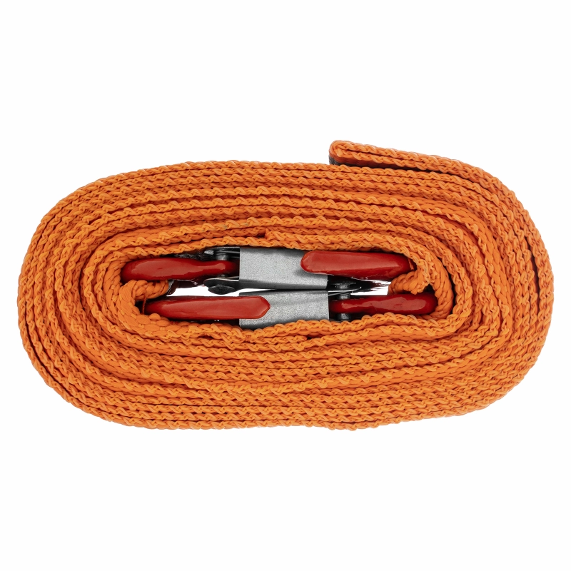 Трос буксировочный 5 т, 5 м, 2 крюка, сумка на молнии Stels (54381)