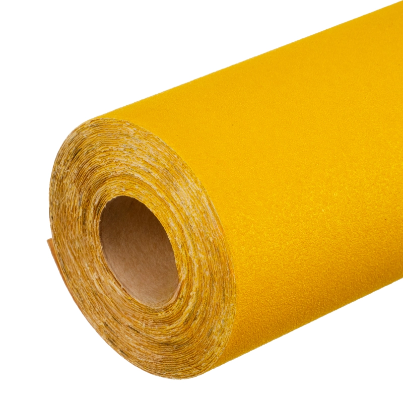 Шкурка на бумажной основе, LP41C, зернистость 10Н(P 120) мини-рулон 100 мм х 5 м, "БАЗ" (75651)