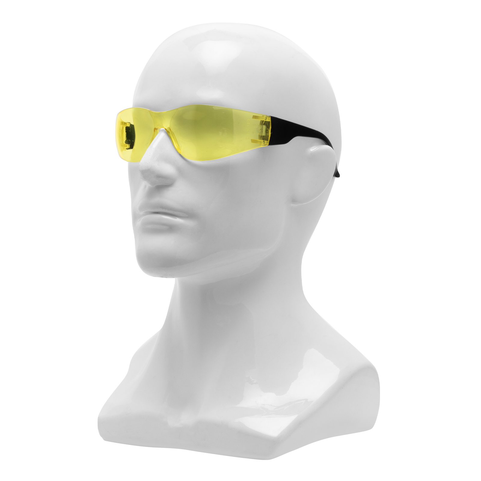 Очки защитные открытые, поликарбонатные, желтые ОЧК202 (0-13022) (89172)