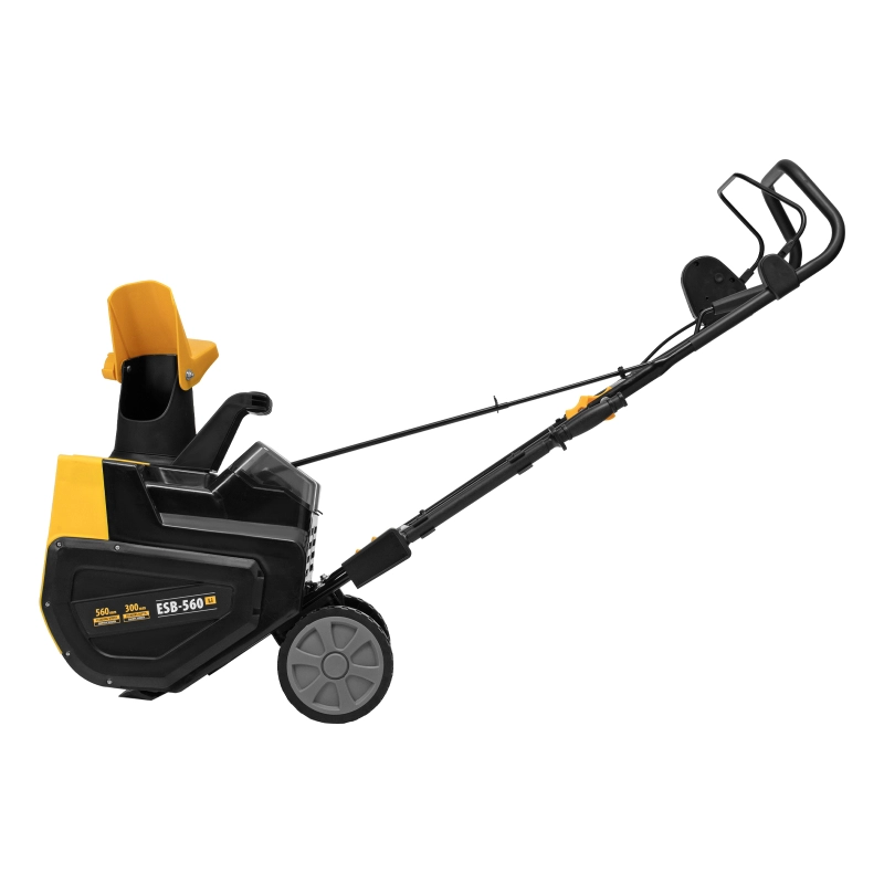 Снегоуборочная машина аккумуляторная, ESB-560Li, 560 мм, 40В, 2 АКБ 5 Ач, ЗУ, метал. шнек Denzel (97639)