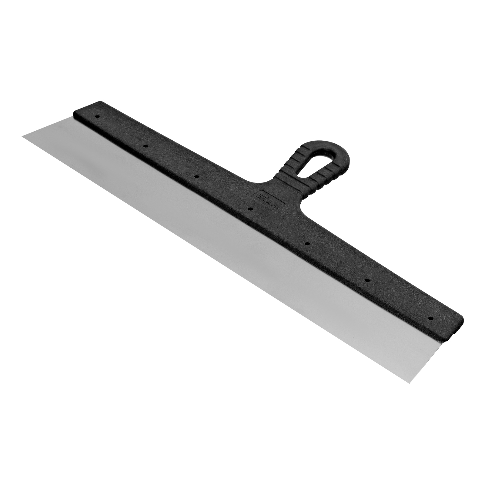 Шпатель фасадный из нержавеющей стали, 450 мм, пластмассовая ручка Сибртех (85450)