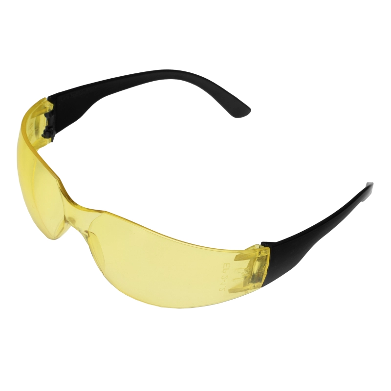 Очки защитные открытые, поликарбонатные, желтые ОЧК202 (0-13022) (89172)