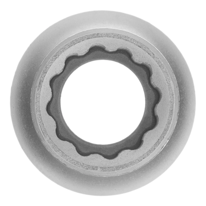 Головка торцевая, 11 мм, двенадцатигранная, CrV, под квадрат 1/2, хромированная Matrix (13682)