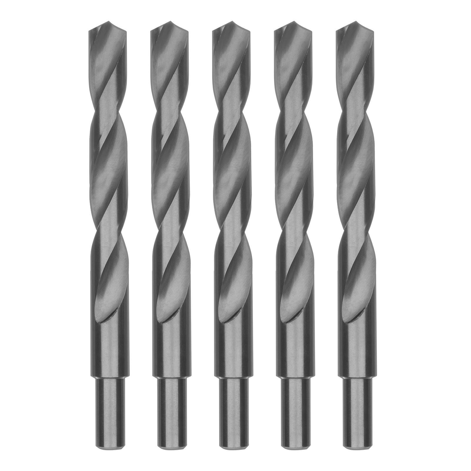 Сверло по металлу, 17 мм, полированное, HSS, 5 шт, цилиндрический хвостовик Matrix (72070)