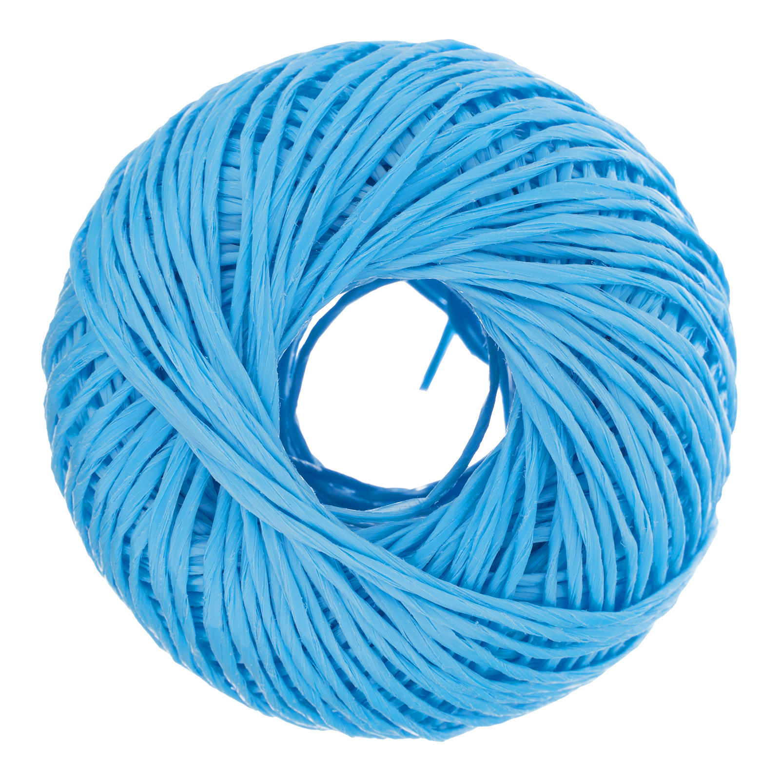 Шпагат полипропиленовый, синий 60 м, 1200 текс Сибртех (93973)