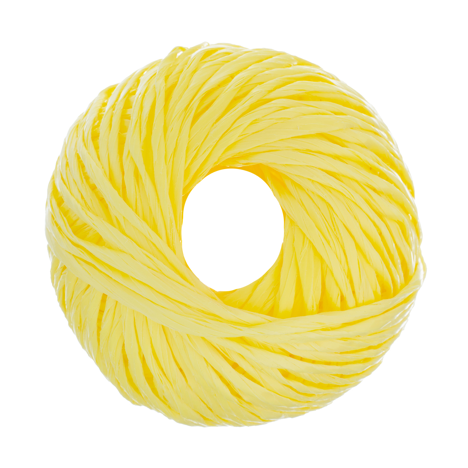Шпагат полипропиленовый желтый, 1.7 мм, L 60 м, Сибртех (93974)