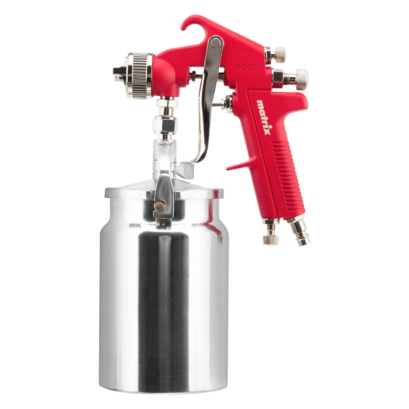 Краскораспылитель HP пневмат. с нижним бачком V= 1 л, сопло диаметром 1.8 мм Matrix (57323)