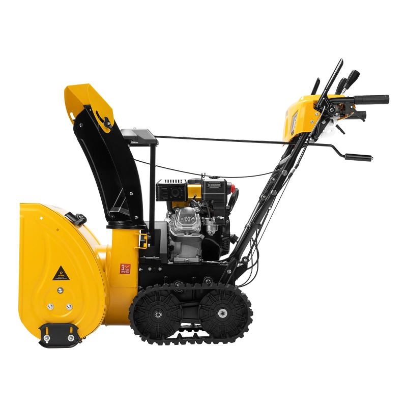 Бензиновая снегоуборочная машина SBM 610DT PRO, 212cc, гусеницы, эл.старт, блок. дифф. Denzel (97657)