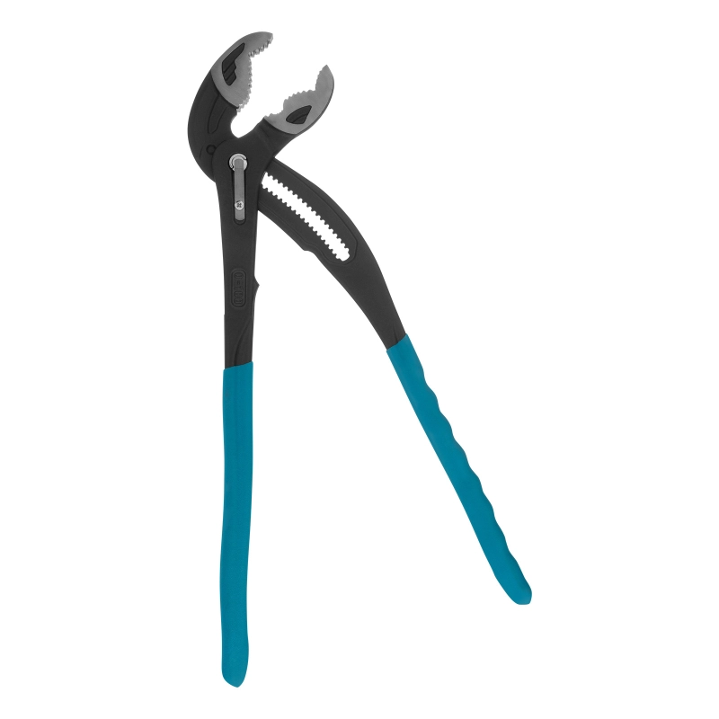 Клещи переставные, кнопочный механизм, обливные рукоятки, 400 мм Gross (15729)