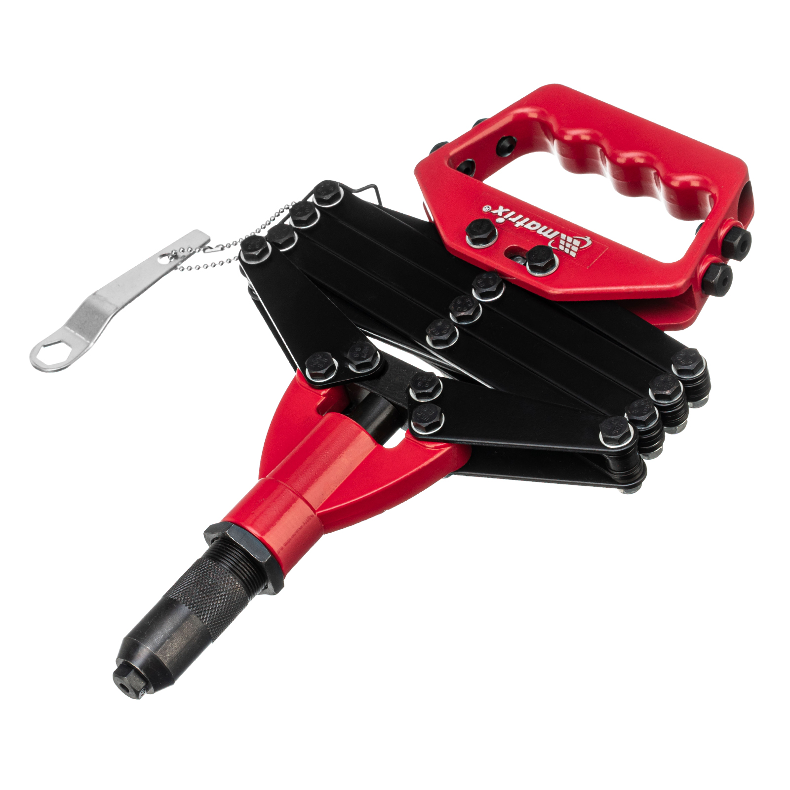 Заклепочник, "Гармошка", усиленный, заклепки 3.2-4.0-4.8-6.0-6,4 мм Matrix (405505)