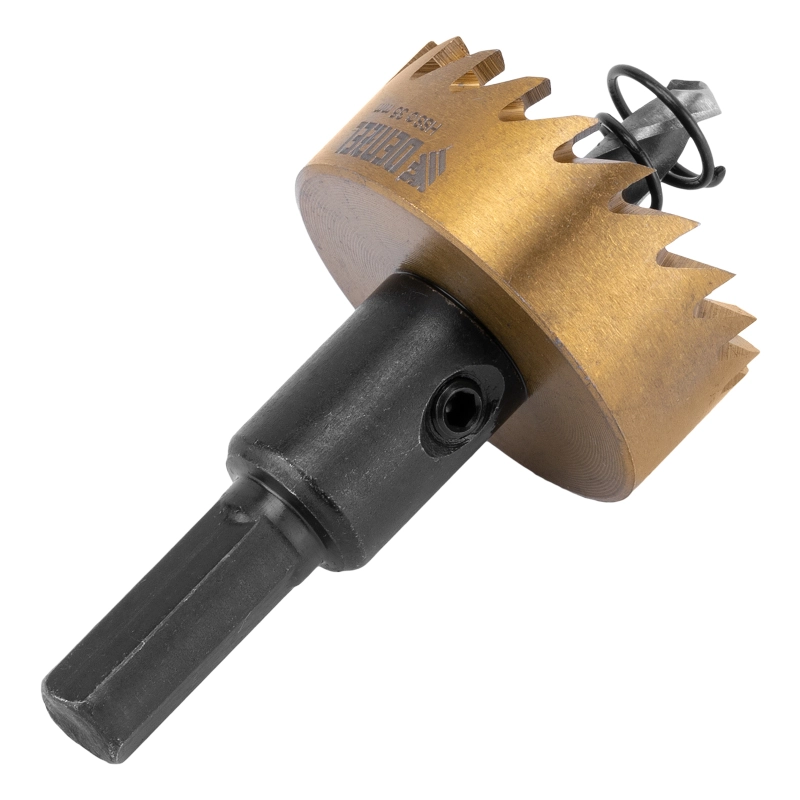 Коронка по металлу HSS, 35 мм, нитридтитановое покрытие Denzel (724110)