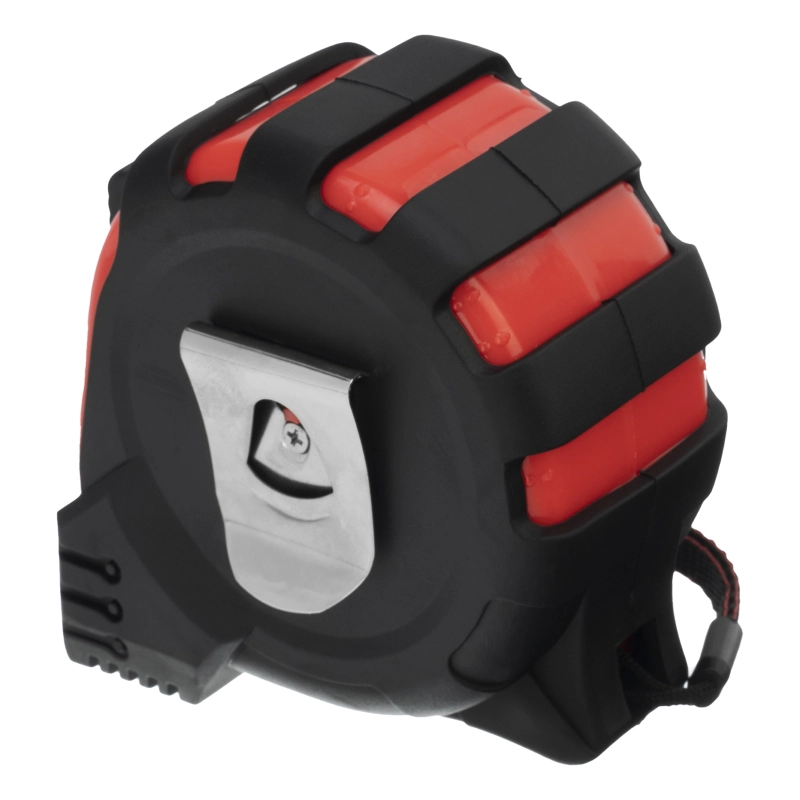 Рулетка Status Magnet 3 fixations,10 м х 32 мм,обрезиненный корпус,зацеп с магнитом Matrix (31000)